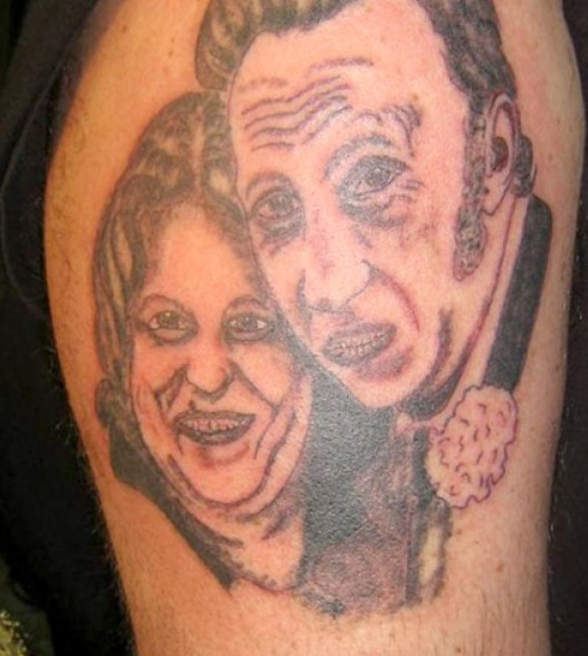 ugly tattoos of people