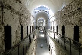 5. Eastern State Penitentiary, Philadelphia, Pennsylvania - What was once the most expensive penitentiary in the world, now stands in creepy decay with a few inmates that stayed behind. The Quakers ran the prison and were notoriously strict with their inmates, hooding them whenever they left their cells and with only a skylight for "the light of God" many inmates eventually went mad. The site now does ghost tours and actually has a haunted house every Halloween season named "Terror Behind the Walls".
