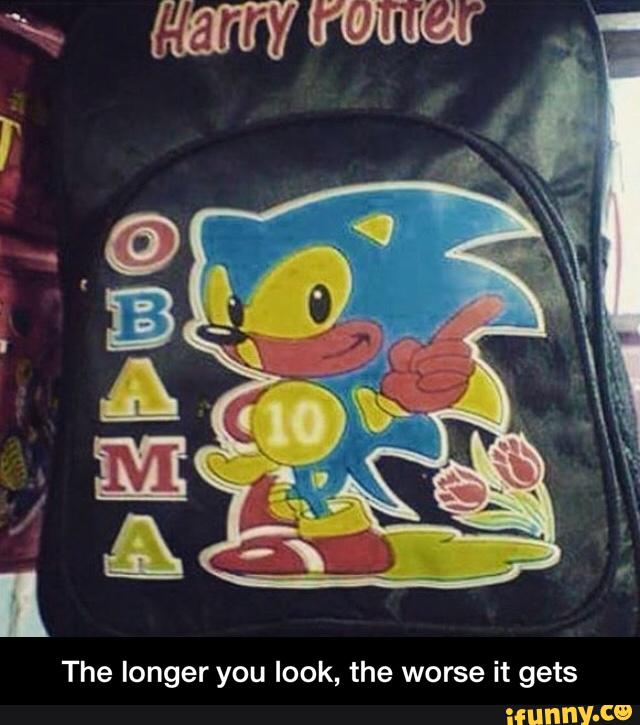 sonic obama harry potter - Harry Power 00 The longer you look, the worse it gets ifunny.co