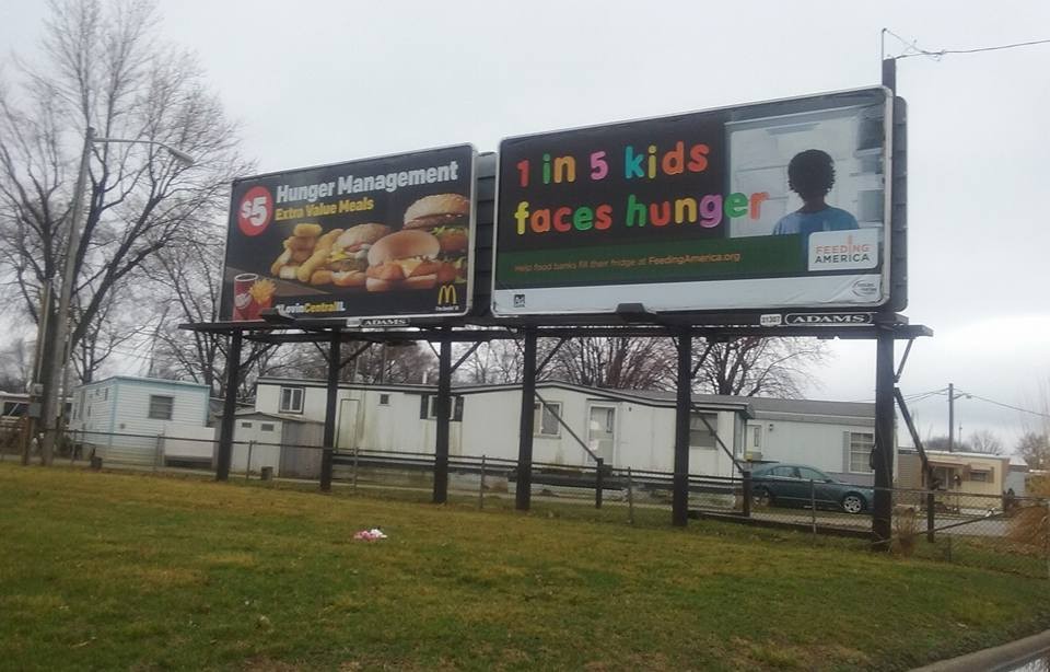 Billboard in my hometown.