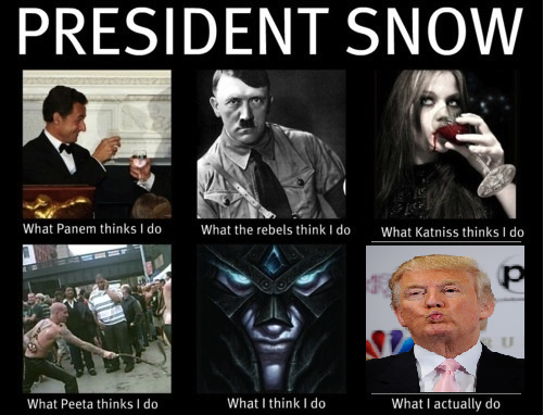 Snow / Trump for President.