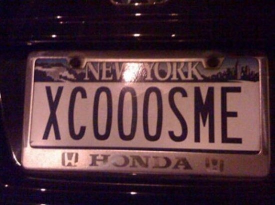 funny license plates for chinese - New York Xcooosme H Honda