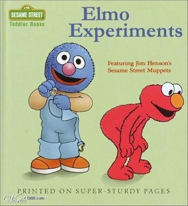 elmo experiments - Sesame Street Toddler Books Elmo Experiments Oo Featuring Jim Henson's Sesame Street Muppets Printed On SuperSturdy Pages Worth 1900.com