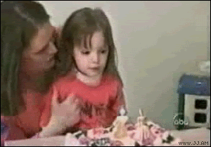 gifs - blowing out birthday candles