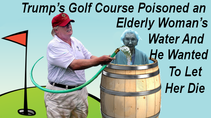 Molly lives close to Trumps Scotland golf course, and she and her family have been in a lengthy battle with Trump since 2012, when Trump began construction on a course just right down the road from where she lived.