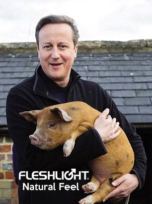 photoshop david cameron piglet - Fleshlight. Natural Feel