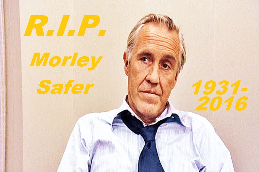 CBS newsman Morley Safer has passed away at the age of 84 one week after announcing his retirement from 60 Minutes where he has worked since 1970.