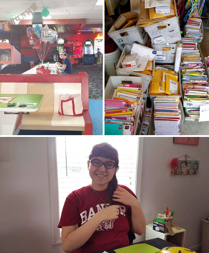 Girl wish Autism spends her 18th birthday alone, however, on her 19th birthday she receives 10,000 birthday cards from around the world, including one from Nasa and one from the state of Ohio. 