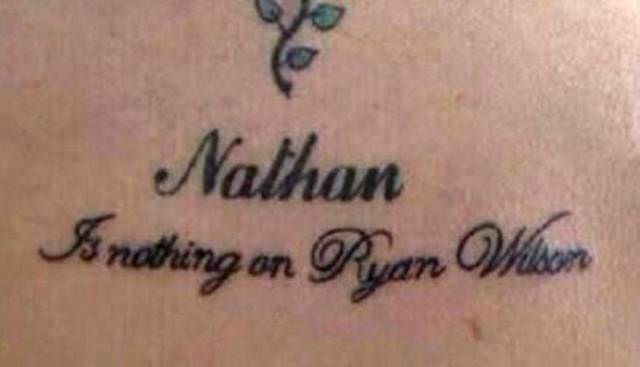tattoo - Nalhan I nothing on Pyan Wilson