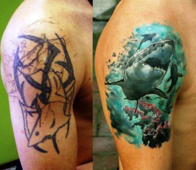 cover up tattoos before and after