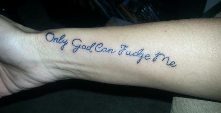 only god can fudge me - Only Good Can Fudge me