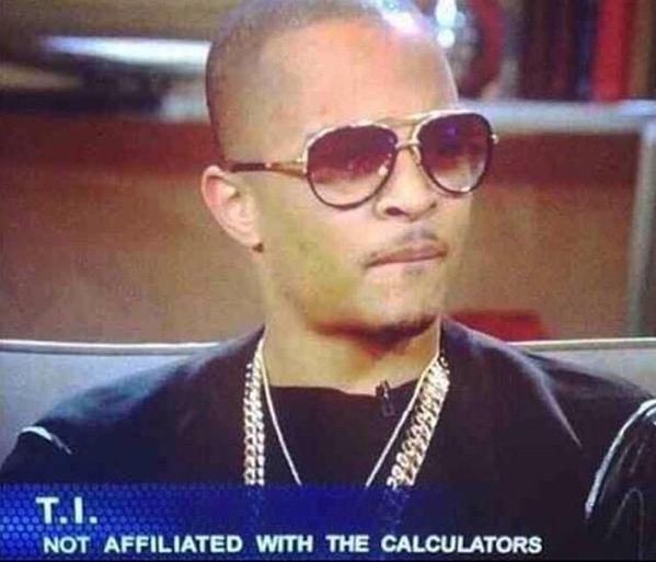 ti not affiliated with the calculators - Not Affiliated With The Calculators