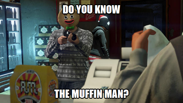 gta 5 festive surprise - Do You Know The Muffin Man?