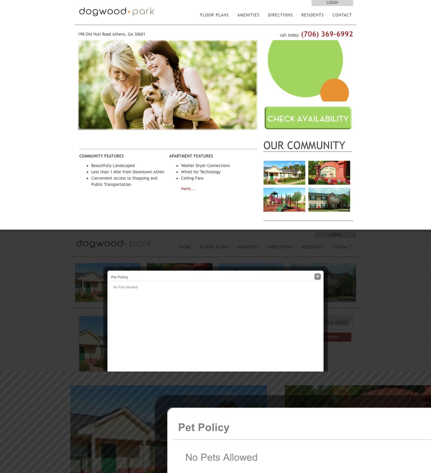 random pic web page - Login dogwood. park Floor Plans Amenities Directions Residents Contact 198 Old Hull Road Athens, Ga 30601 call today 706 3696992 Check Availability Our Community Community Features Apartment Features Beautifully Landscaped Less than 
