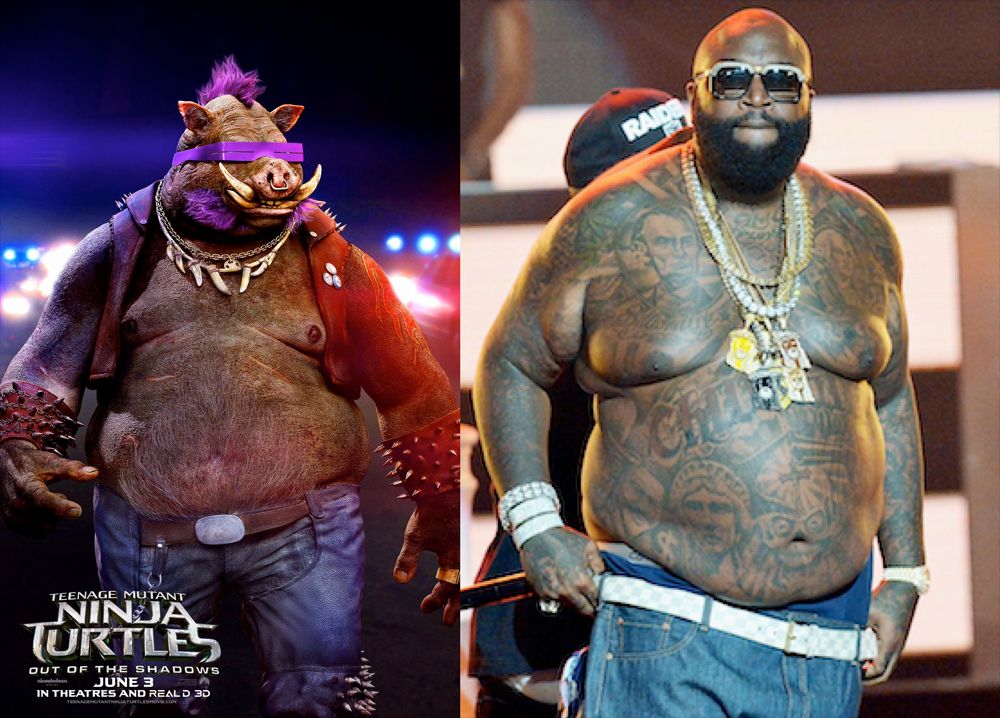 random pic rick ross weight loss - Teenage Mutant "Ninja Turtles Out Of The Shadows June 3 In Theatres And Real D 3D