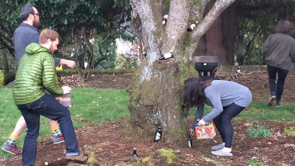 random pic easter egg hunt with beer