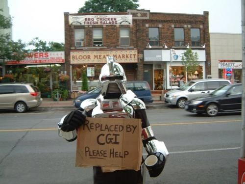 battlestar galactica original cylon - Bbq Chicken Bloor Meae Market Replaced By Cgi Please Help