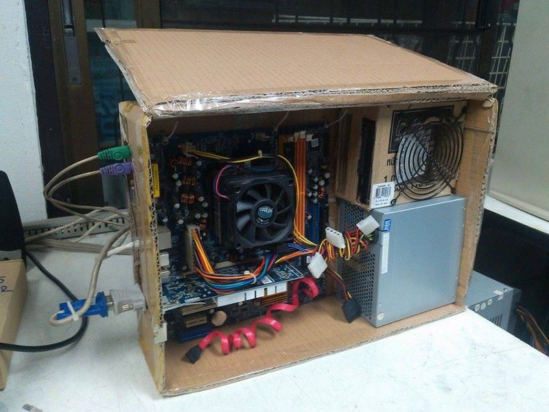 25 Ghetto Do It Yourself Computer Rigs