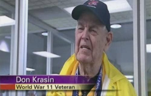 random pic funny news fails - Don Krasin World War 11 Veteran