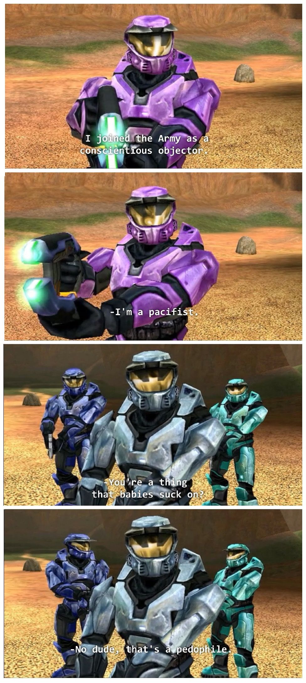 random pic red vs blue memes