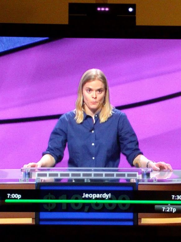 random pic female bill hader - p Jeopardy! p