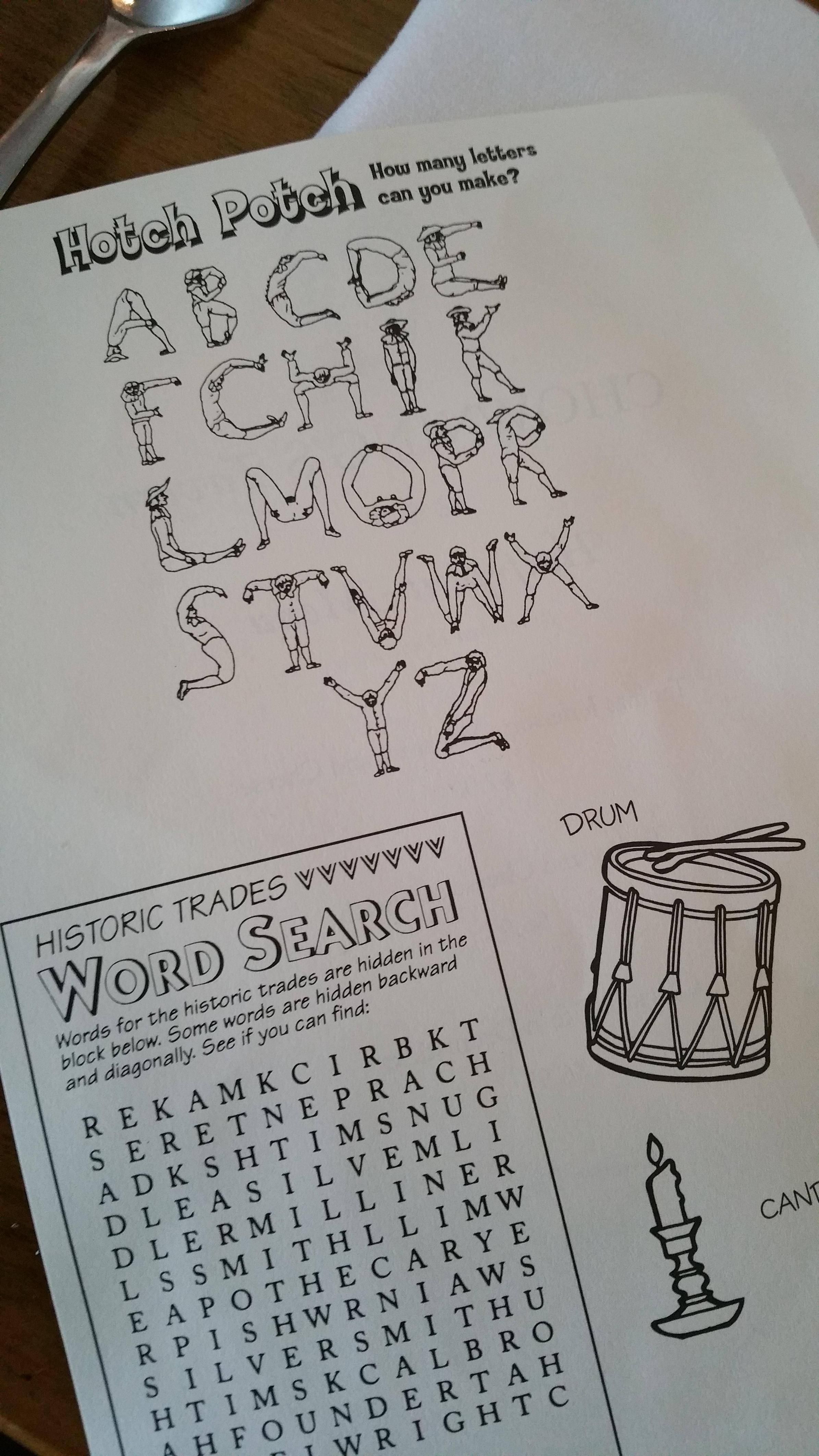 writing - Hotch Potch the Drum Historic Trades Vw Word Search for the tra he Rekamkc Irb Kt Seretne Prach Adk Shtims Nug Leasilvemli Dlermilliner Ls Smithllimw Apothecary E Rpishwrniaws Silversmithu Htimskcalbro Hfoundertah I Wrightc