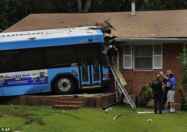 random pic bus crash into house - 15352 How 5311 Works Post