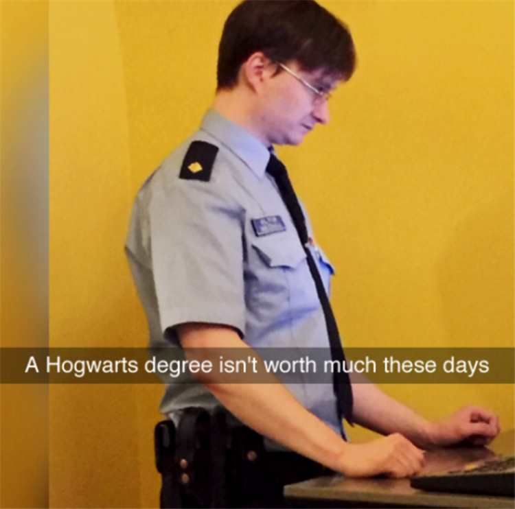 random pic harry potter and the prisoner of afghanistan - A Hogwarts degree isn't worth much these days