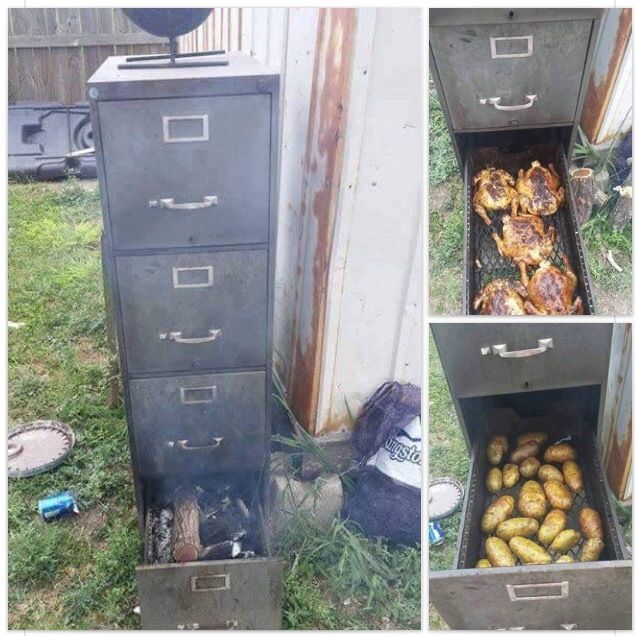 filing cabinet smoker