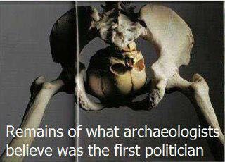 remains of the first politician - Remains of what archaeologists believe was the first politician