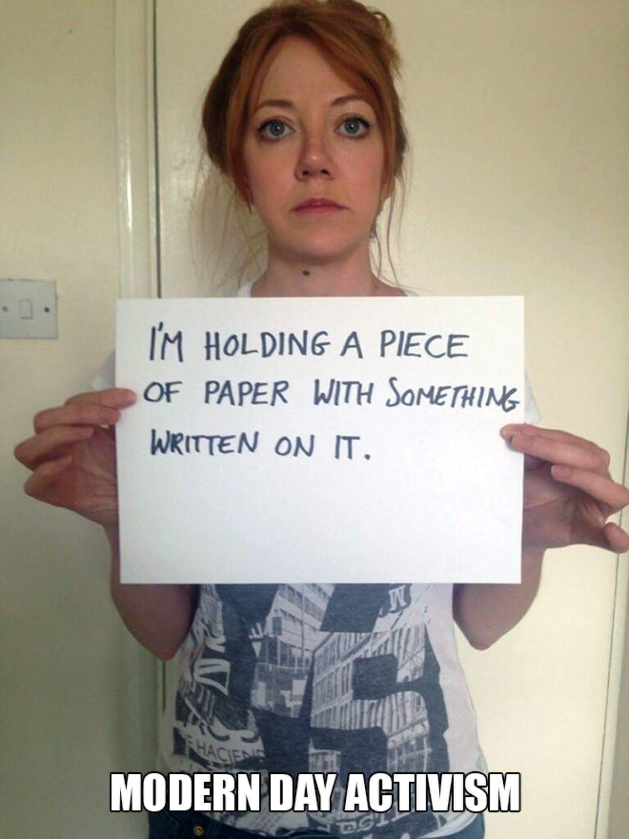 random pic diane morgan nude - I'M Holding A Piece Of Paper With Something Written On It. Modern Day Activism