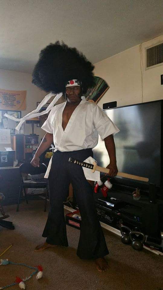 random pic afro samurai costume - wel