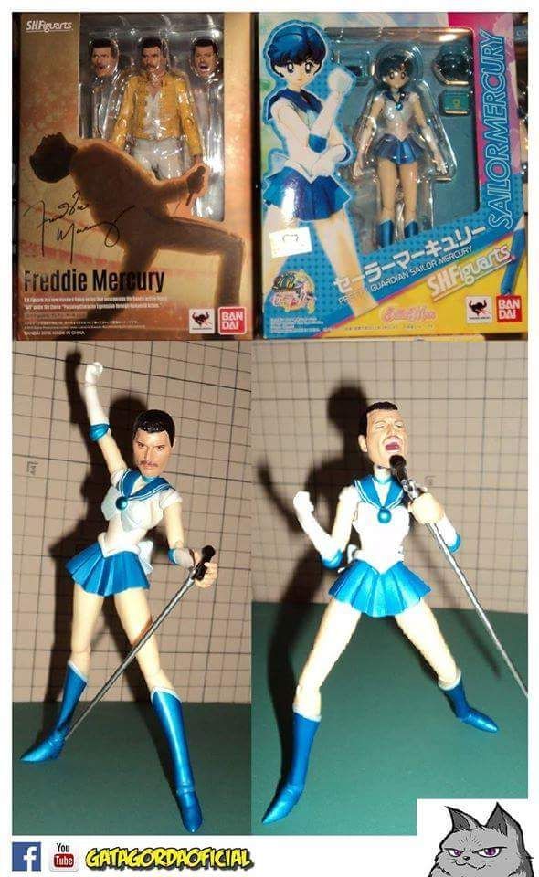 sailor mercury meme - SHFiguarts Sailor Mercury Freddie Mercury Guardian Sailor Mercury SHFiguarts Pe f Gatcordioficial