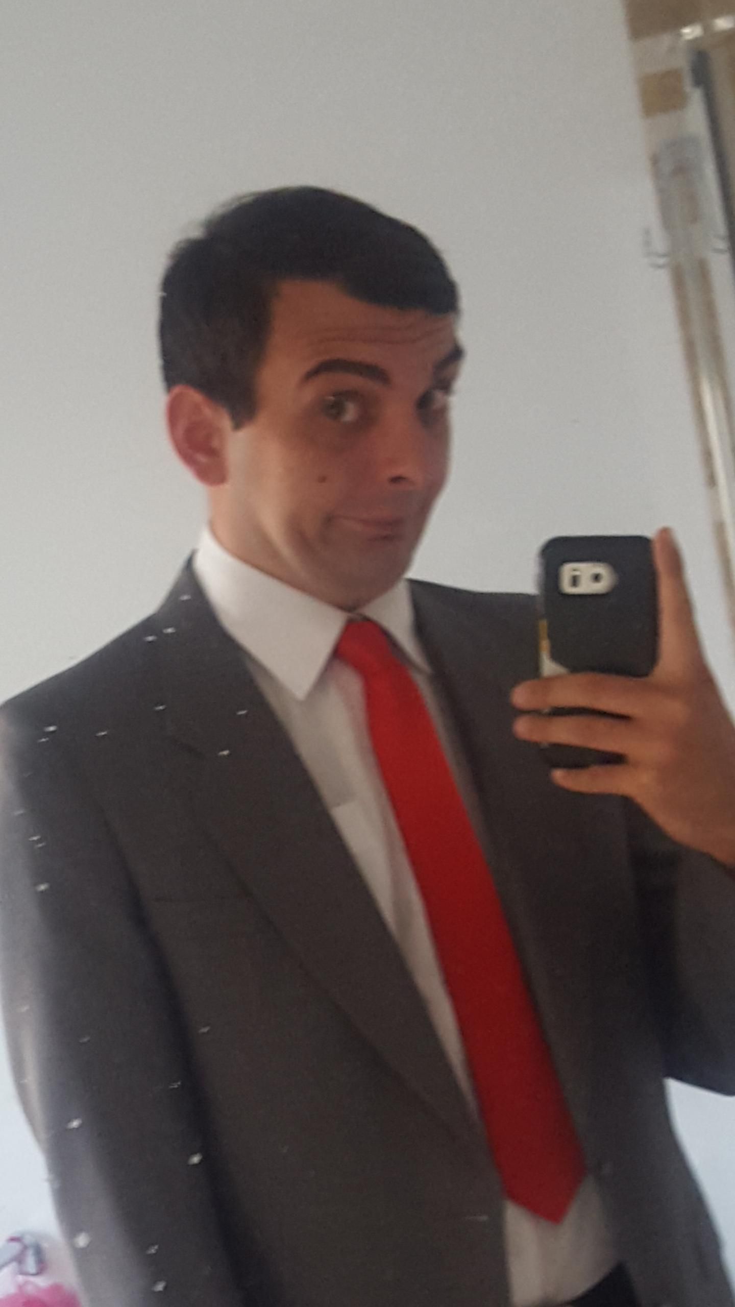 dressed like mr bean