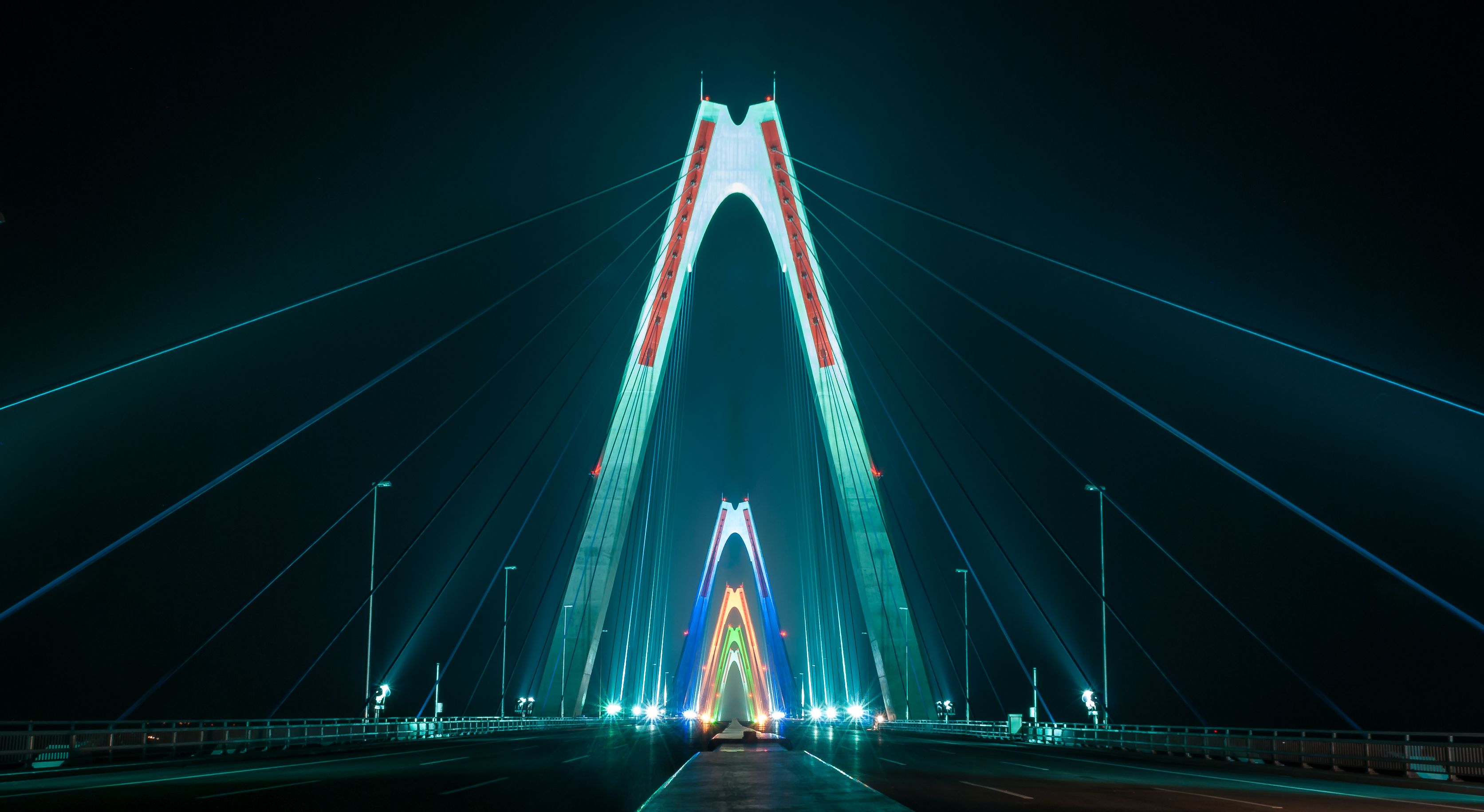 cable stayed bridge