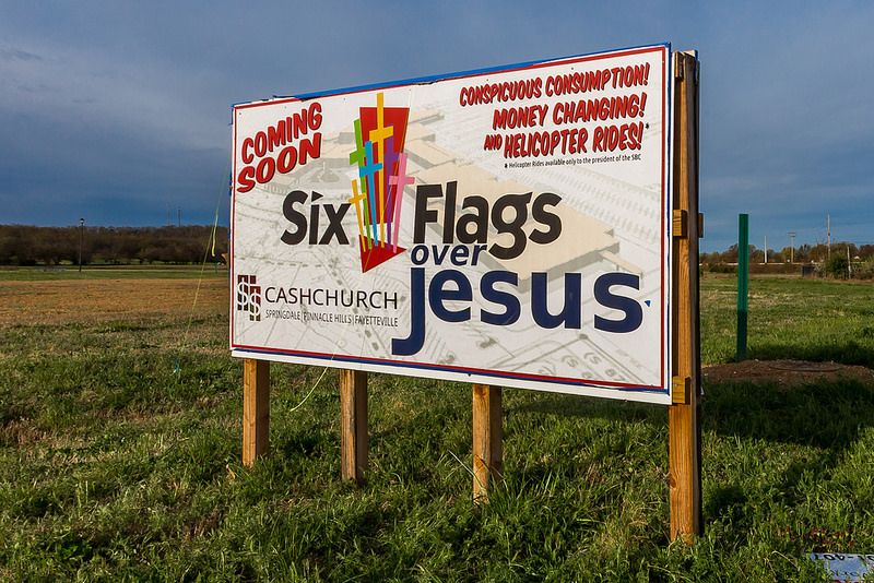 six flags great adventure - Conspicuous Consumption! Money Changing! No Melicopter Rides! M ire ly to the president the Semaine Six Flags caschuren Jesus Ov St Cashchurch Sprendale Finnacle Hills, Fayetteville