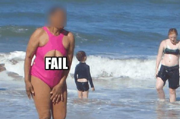 worst swimsuits - Fail