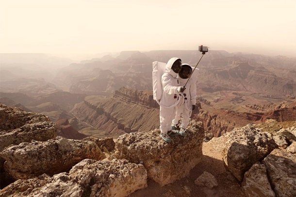 The winner in the category of "Conceptual Photography"
Photos from the project Julien Move "Hello from Mars"
