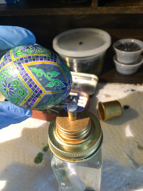 Paint Easter Eggs as Artistic Painting