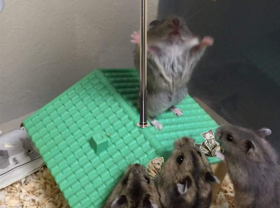 Photoshop Contest - Hamster preaching to the masses.