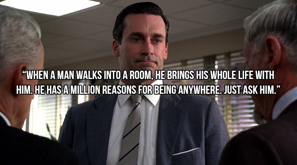 When Don Draper speaks, you listen (26 Photos)