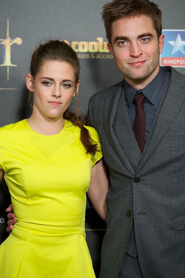 Kristen Stewart and Robert Pattinson started their relationship while filming the “Twilight” series back in 2008. They remained together until 2014. I know they say the cause was due to an affair, but I suspect what actually happened was that Kristen tried to smile one time and the shock of it drove Robert to sever ties immediately. It’s one theory.