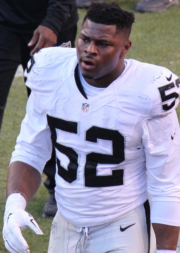 8. Khalil Mack – Oakland Raiders