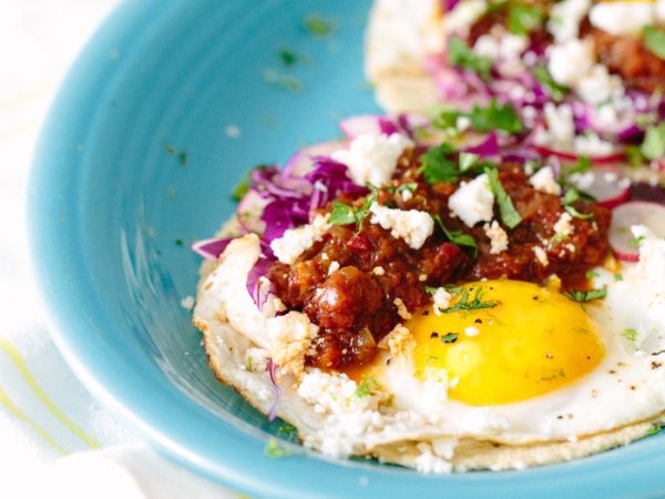 Loaded Huevos Rancheros Tacos