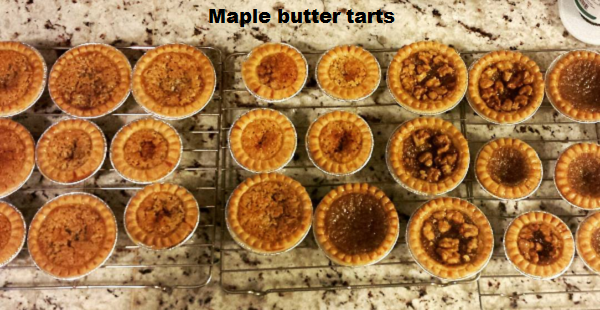 treacle tart - Maple butter tarts