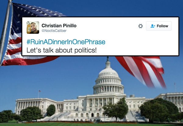 tweet - u.s. capitol - Christian Pinillo Let's talk about politics!