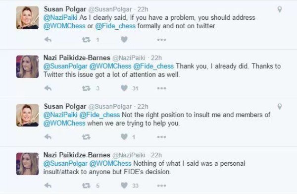 Nazi was told to keep her opinions off Twitter, “I already did. Thanks to Twitter this issue got a lot of attention as well.”