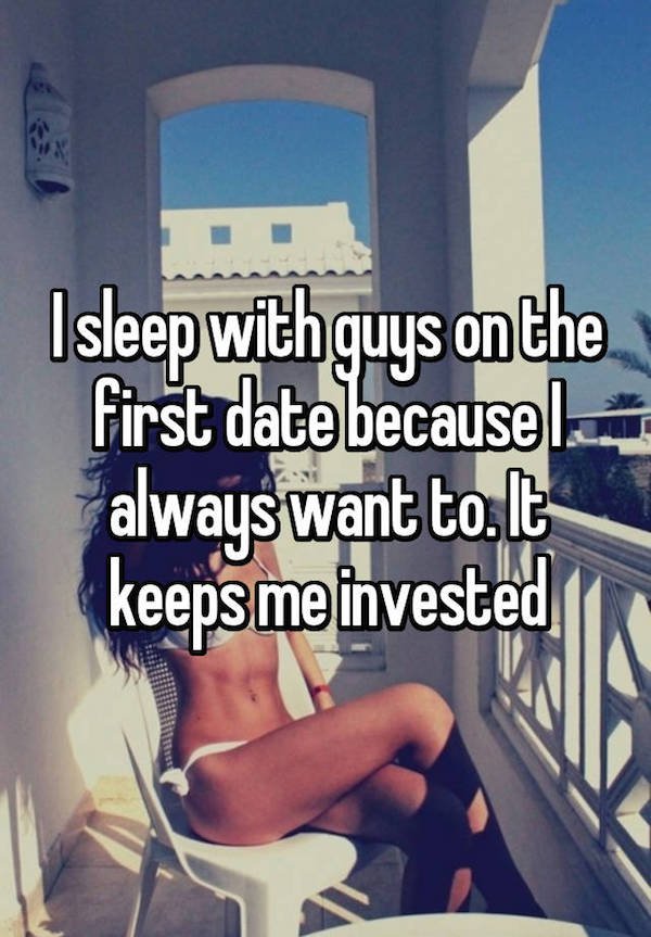 Girls admit they prefer sex on the first date (18 Photos)