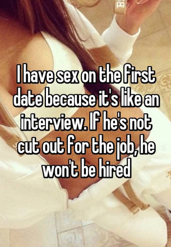 Girls admit they prefer sex on the first date (18 Photos)