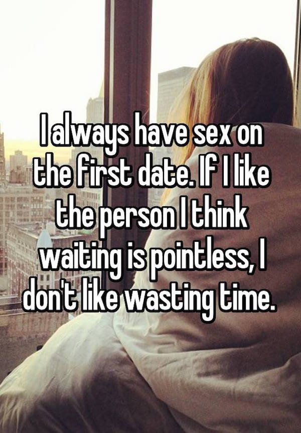 Girls admit they prefer sex on the first date (18 Photos)